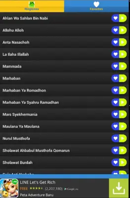 Kumpulan Sholawat Habib Syech android App screenshot 2